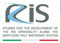 Studies for the development of the RIS operability along the northern Italy waterway system