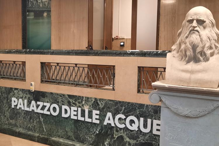 Foto Leonardo da Vinci ingresso AIpo