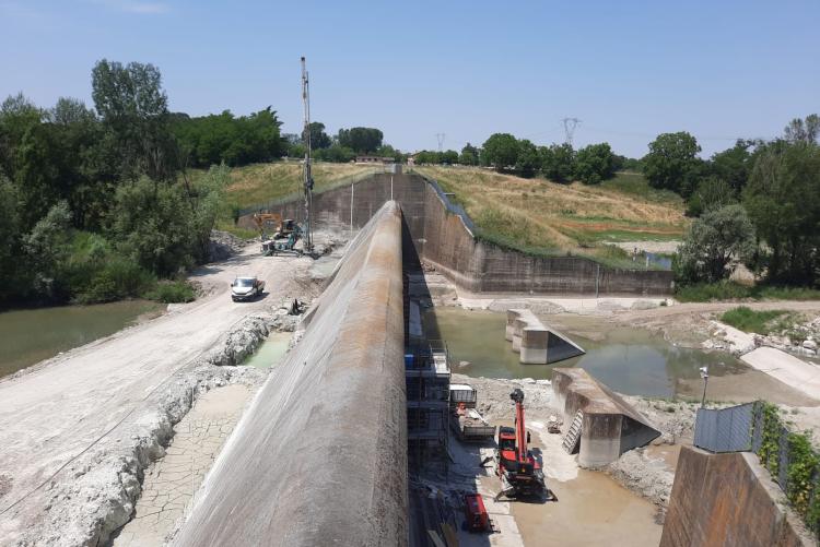 Cassa Crostolo lavori